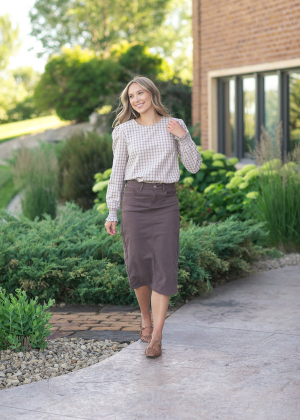 Blake Cinched Sleeve Blouse