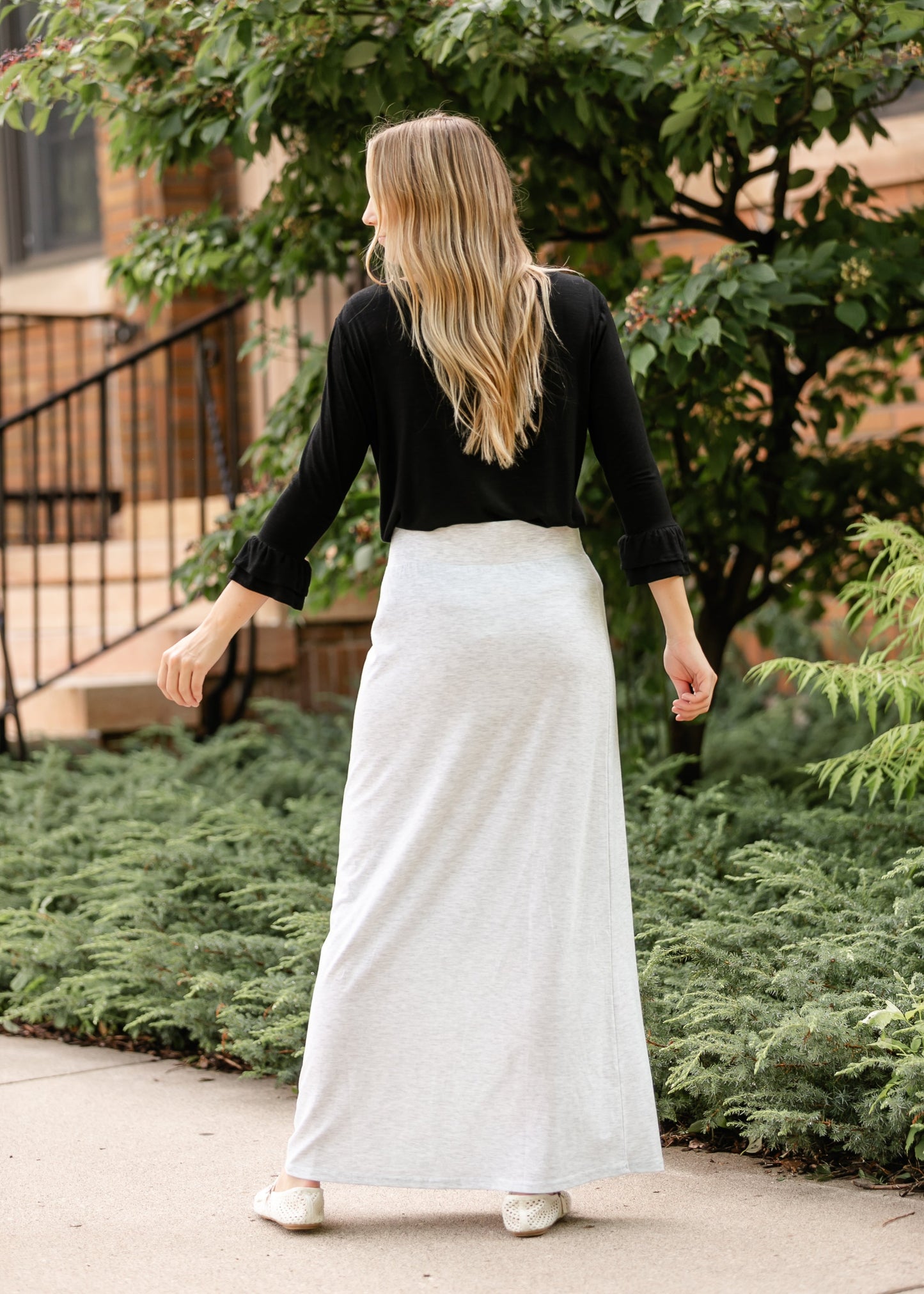 Clarise Premium Knit Maxi Skirt