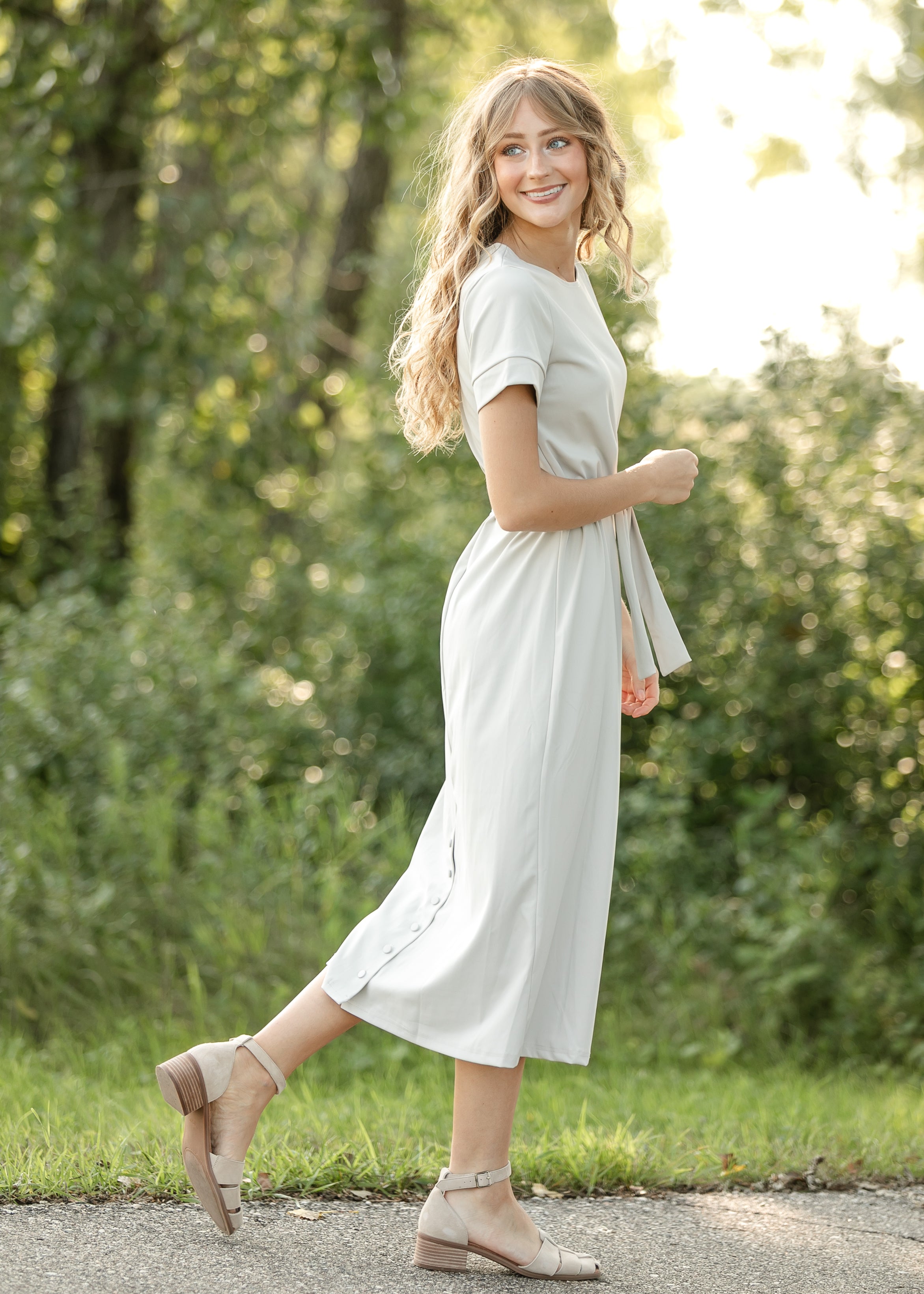 Lennox Classic Midi Dress - 46" Secondary image