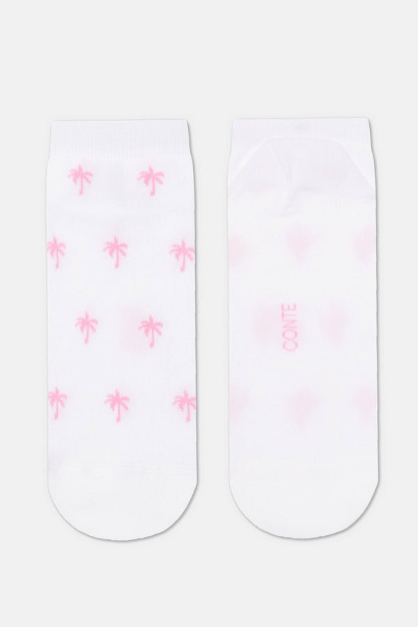 Cotton Ankle Socks Conte Active - 589 Palm Trees