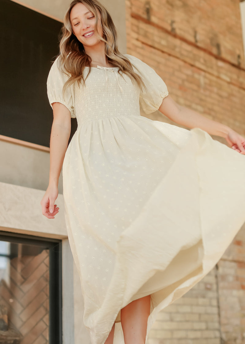 Rayna Eyelet Maxi Dress