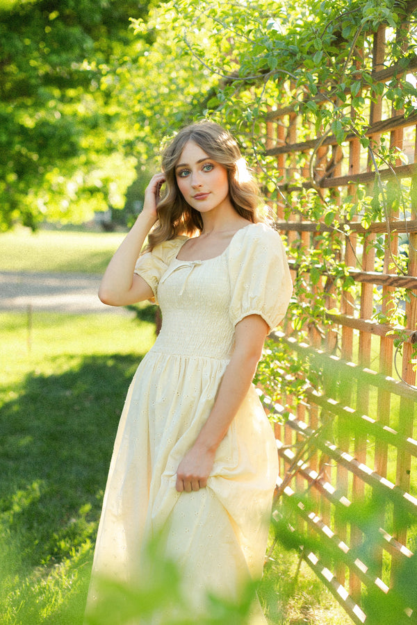 Rayna Eyelet Maxi Dress
