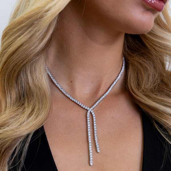Tennis Bolo Necklace