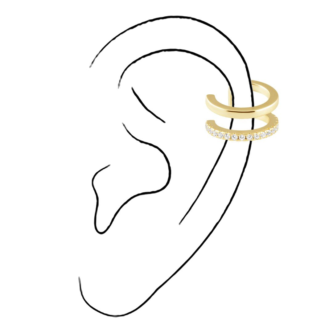 Phoenix Double Ear Cuff Main image