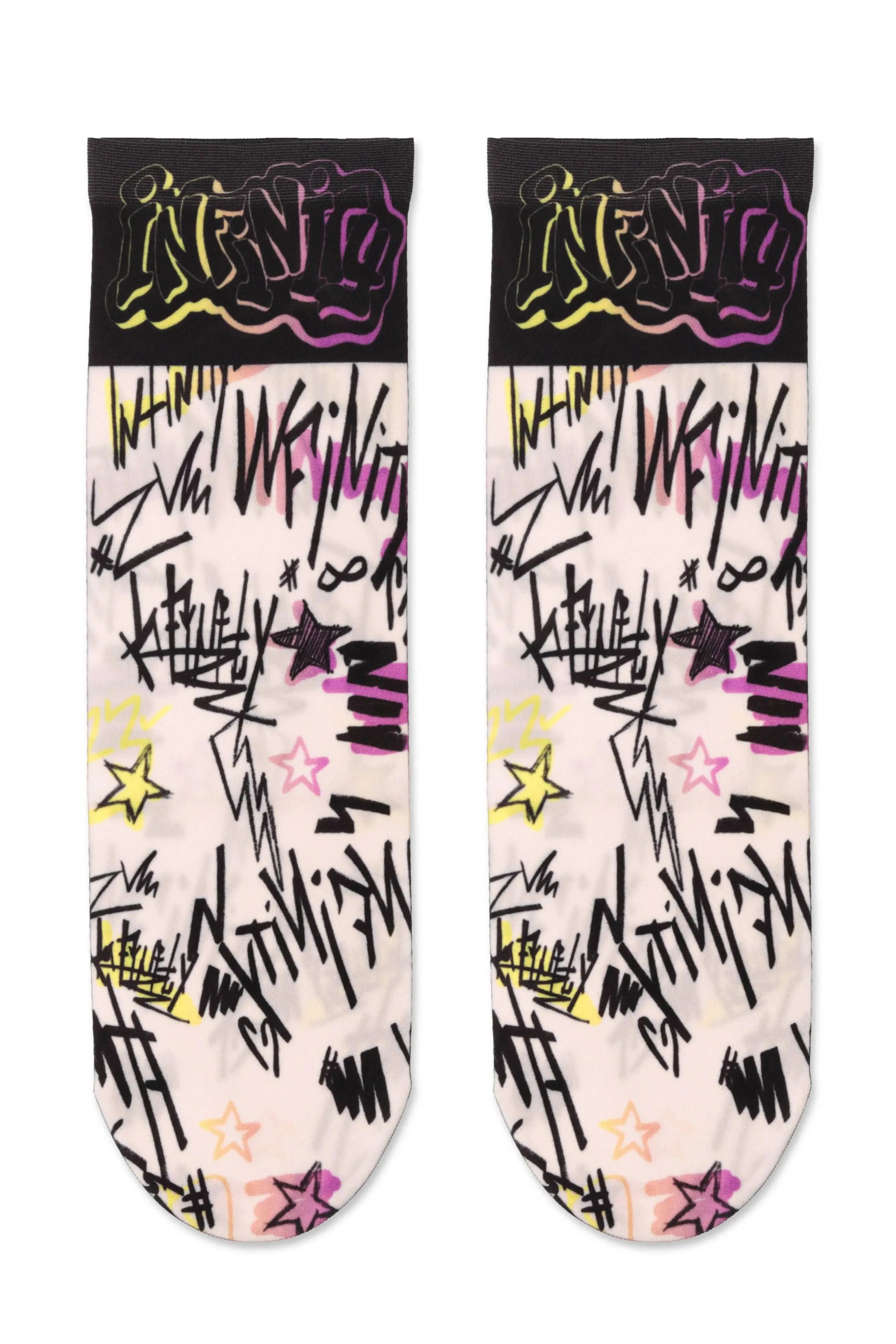 Socks Conte Fantasy 098 - With a Print Secondary image