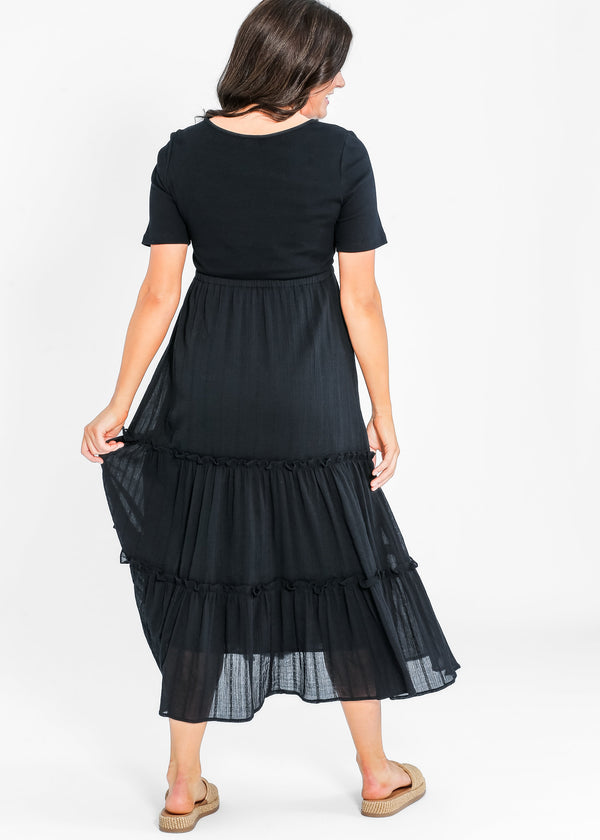 Serena Eyelet Maxi Dress