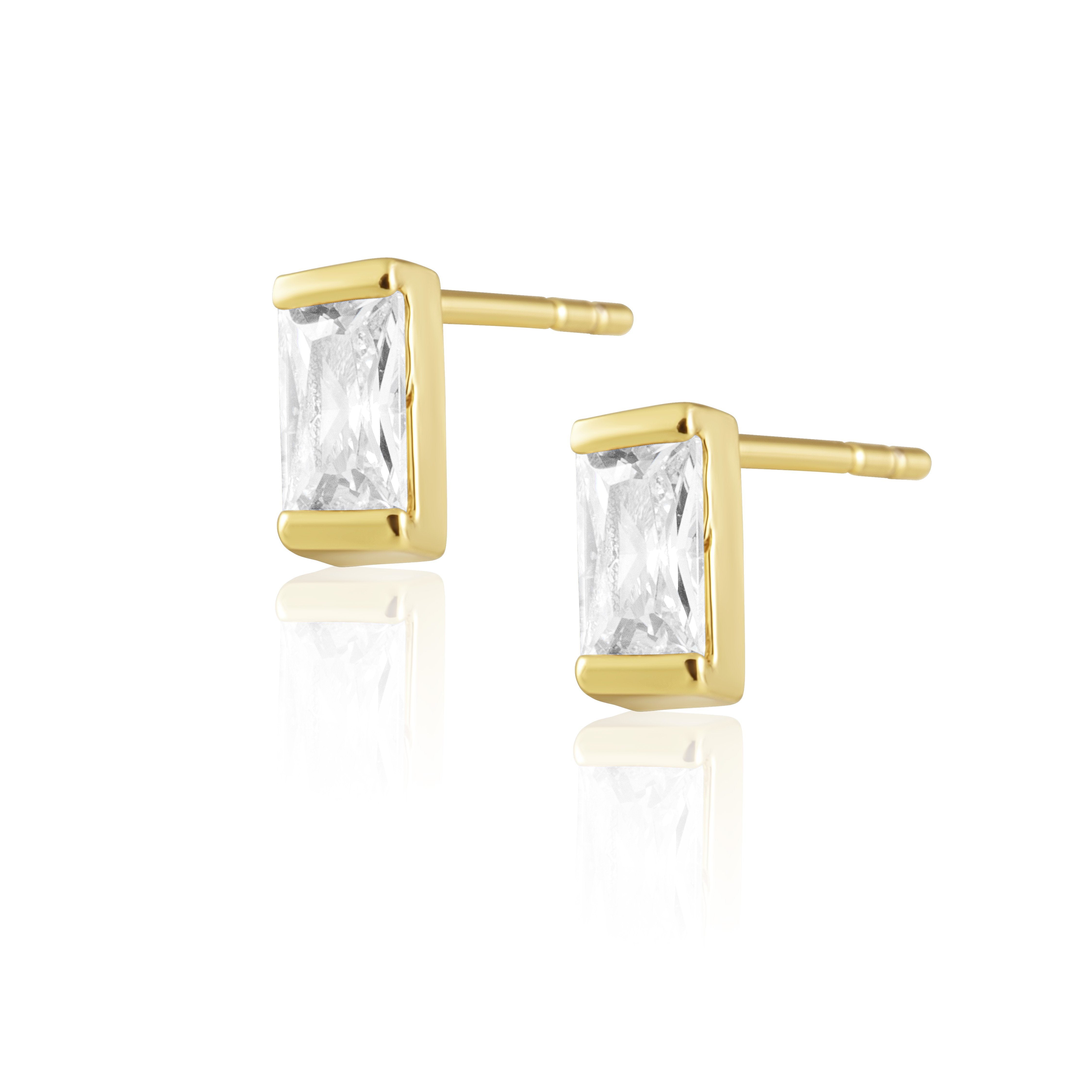 Sheila Baguette Stud Main image