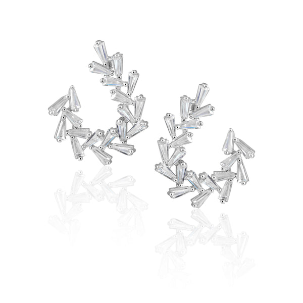 Arianna Baguette Earring