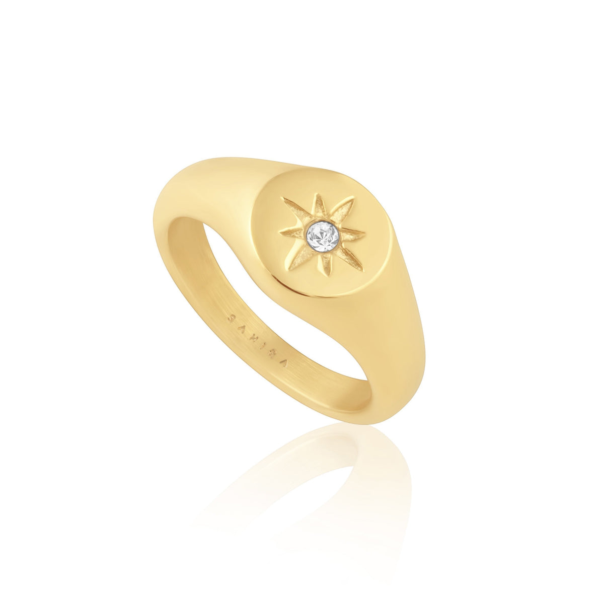 Star Signet Ring Main image