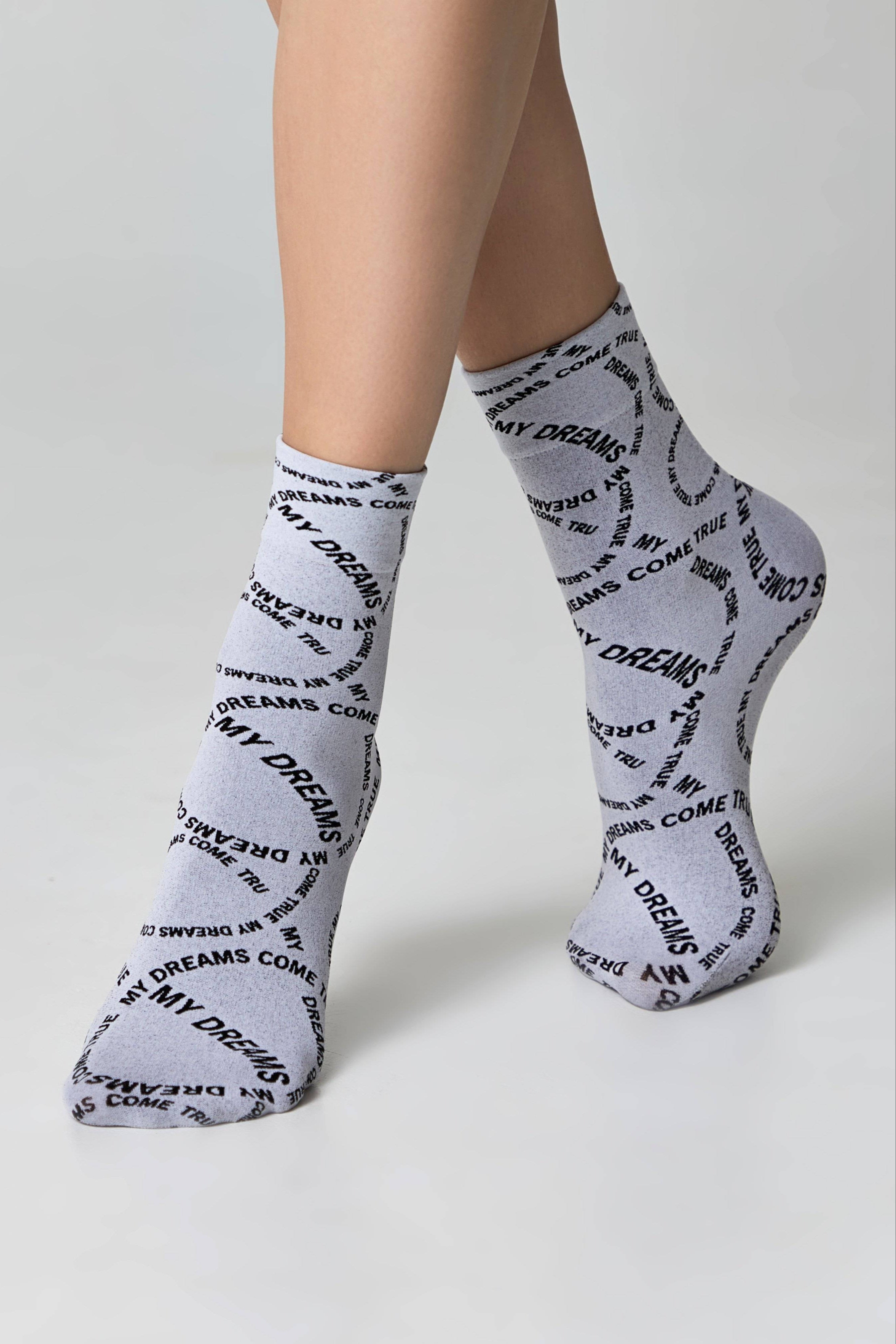 Dense Socks Conte Fantasy - Knitted "My dreams" Design Secondary image