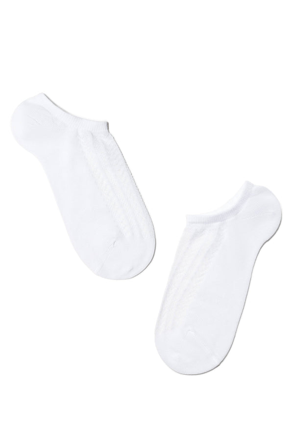 Cotton Ankle Socks Conte Active - 179 Openwork Weave