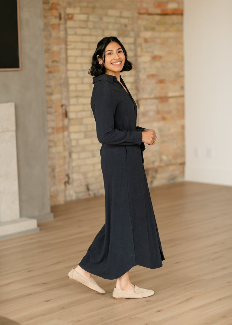 Essential Linen Shirt Dress