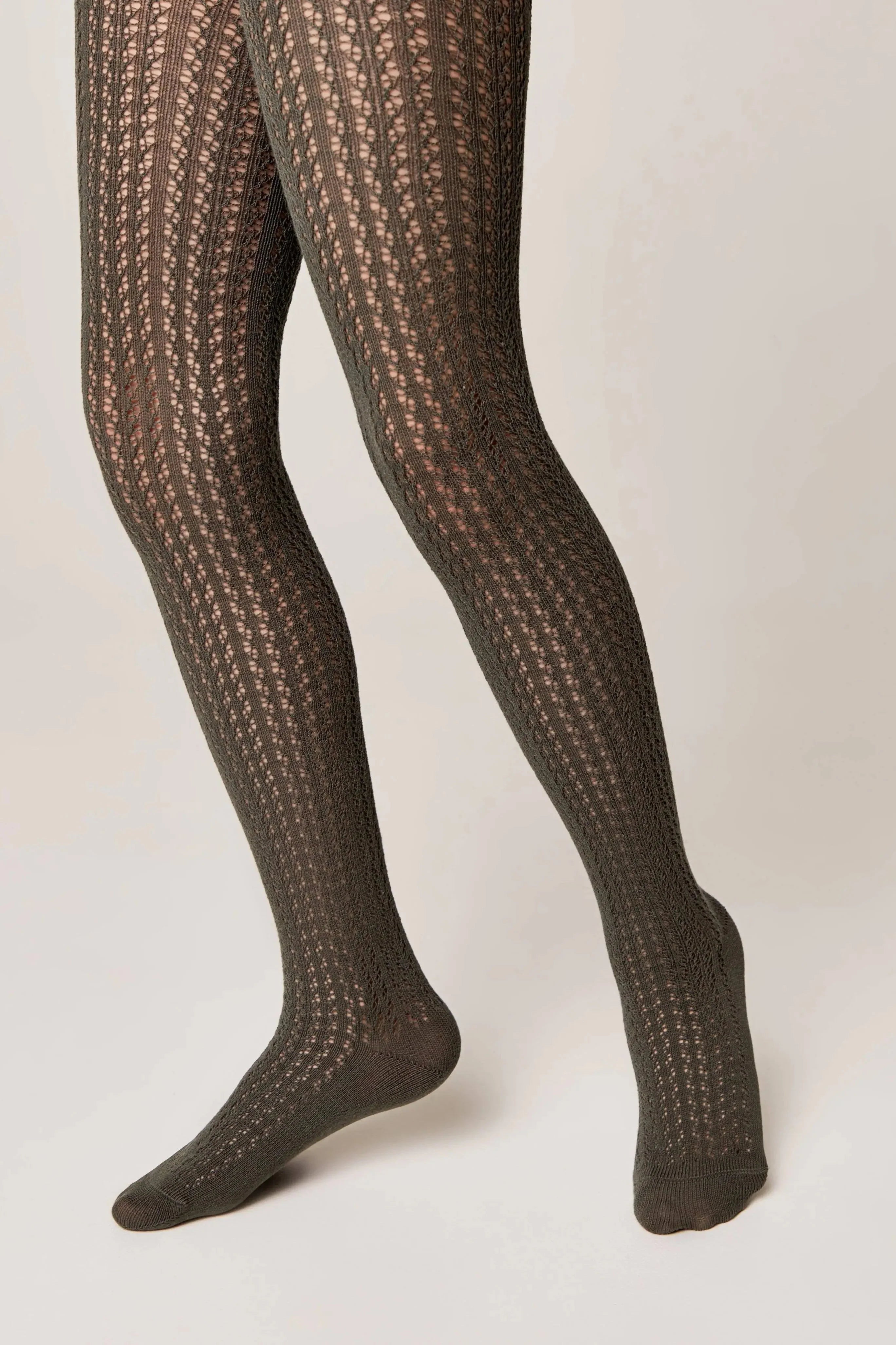 Conte-Kids Cotton Tights Miss 618 - Mesh Pattern Main image
