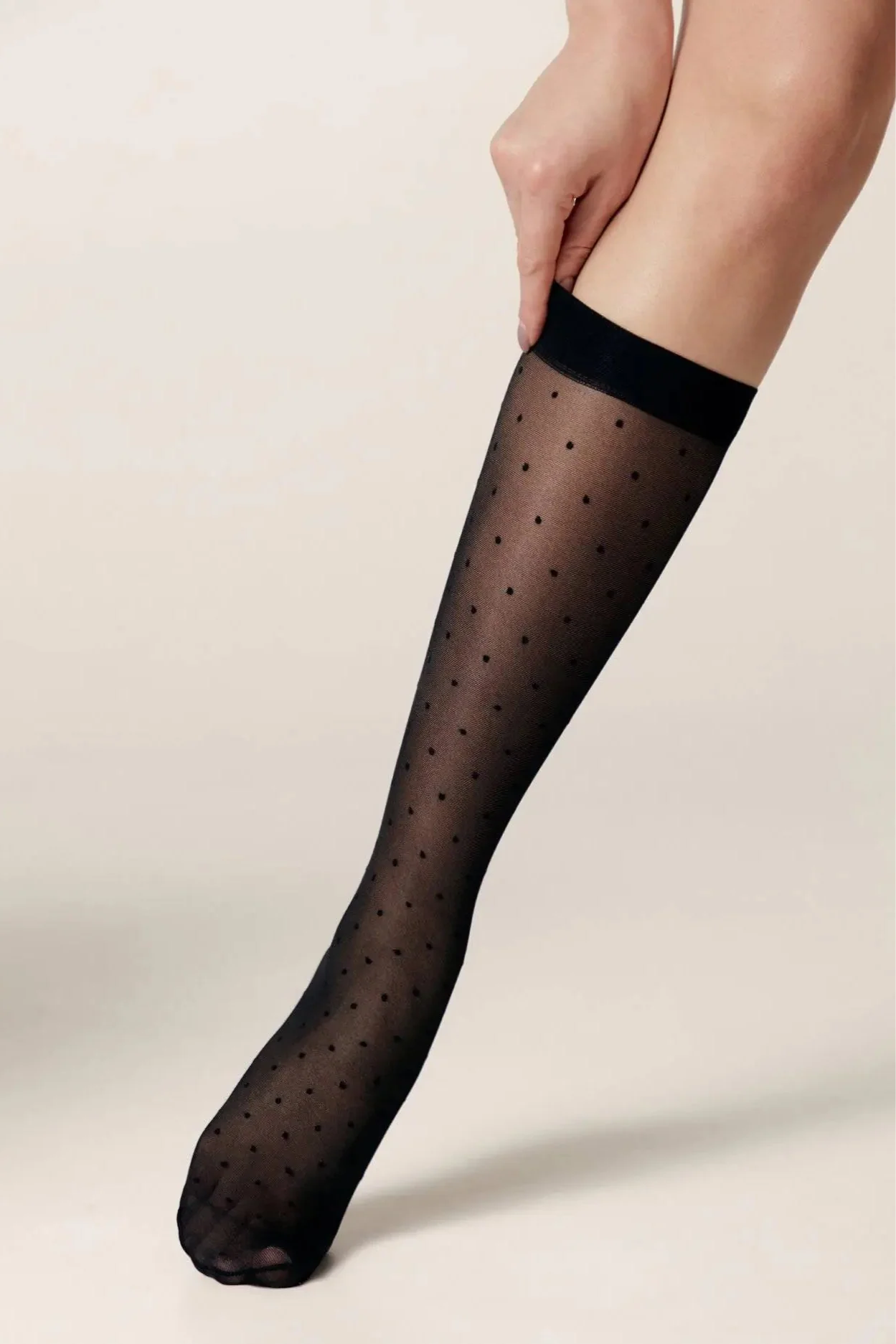 Fantasy Knee Highs Conte Dots Secondary image