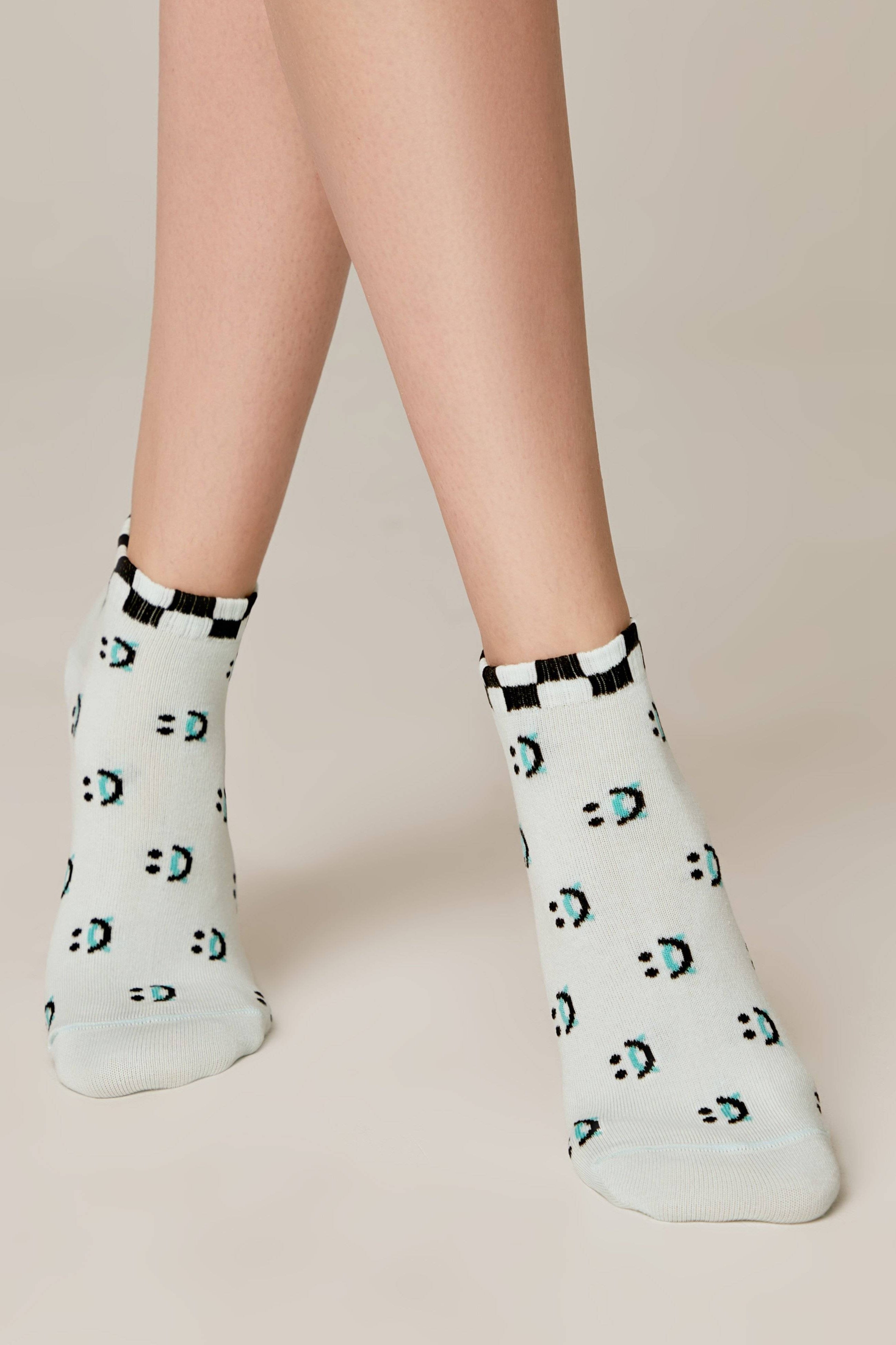 Cotton Ankle Socks Conte Classic - 439 Secondary image