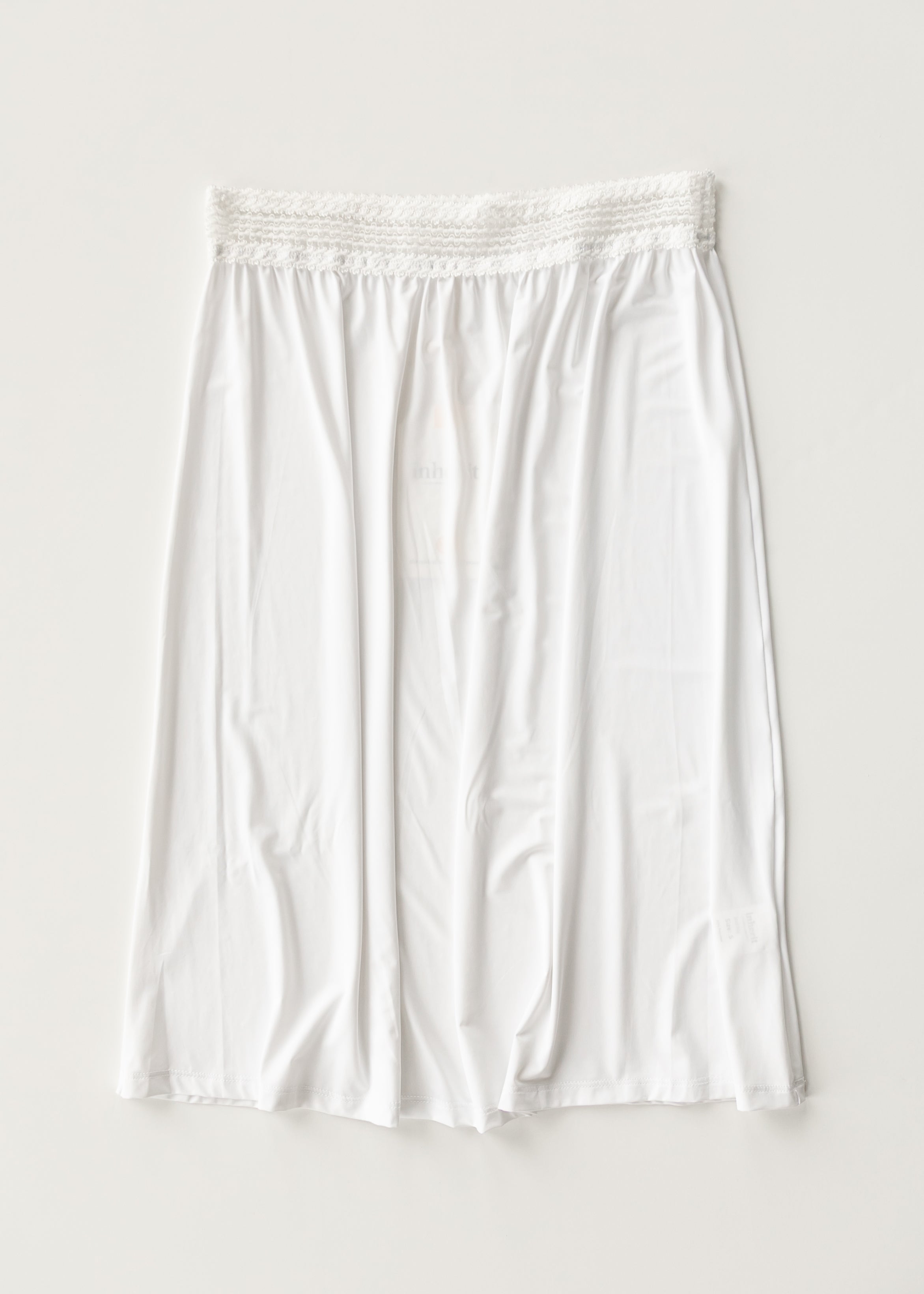 Women's White Half Slip Main image