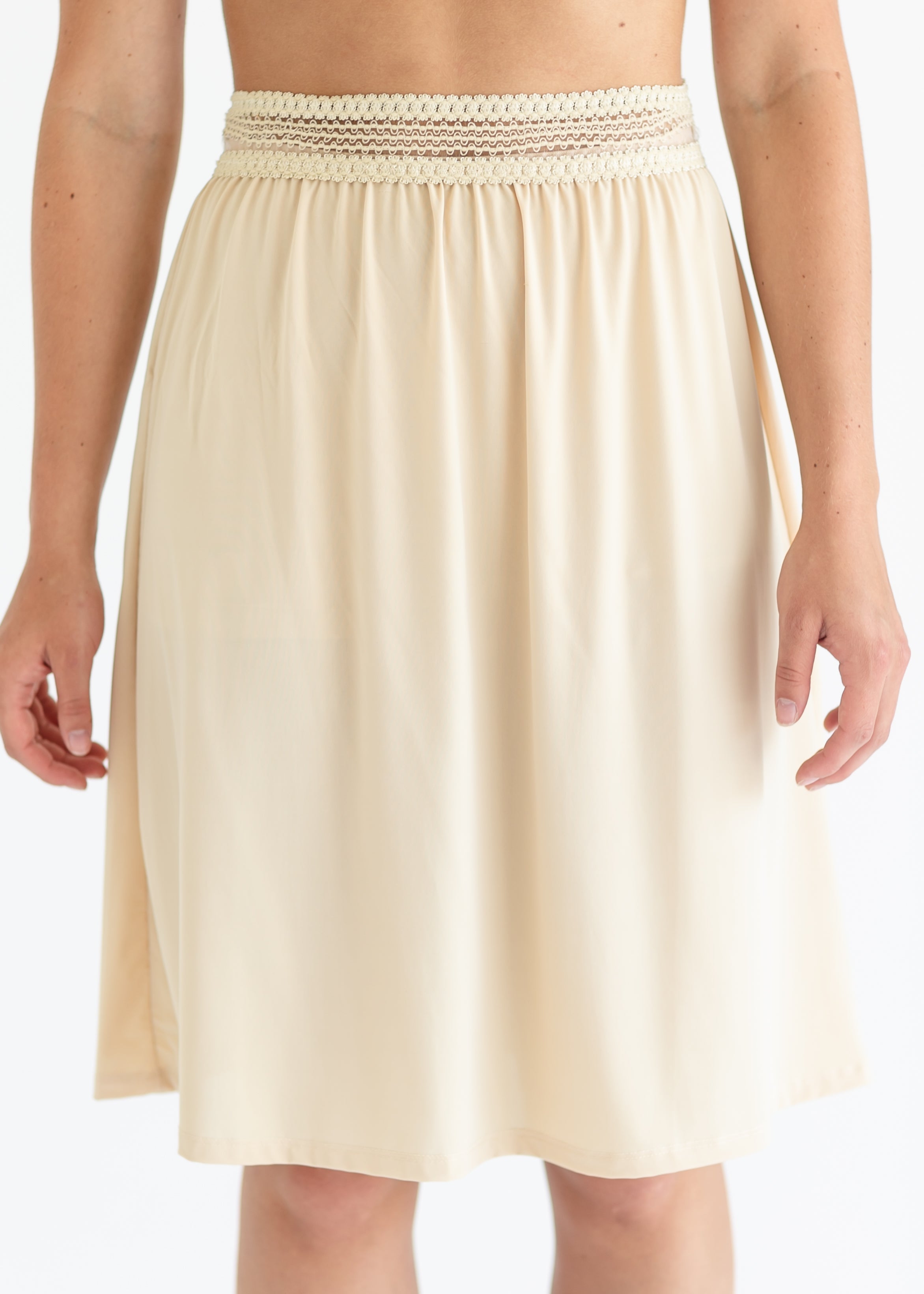 Women's Nude Half Slip Secondary image