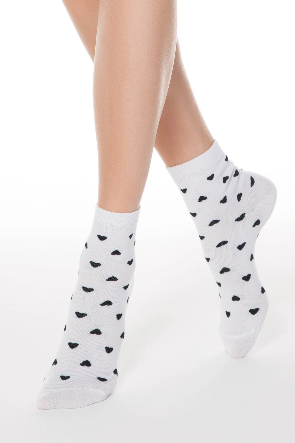 Conte Cotton Socks Classic - 143 Hearts Main image