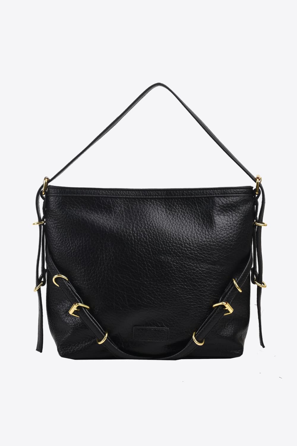 Large PU Leather Crossbody Bag - Shopiebay