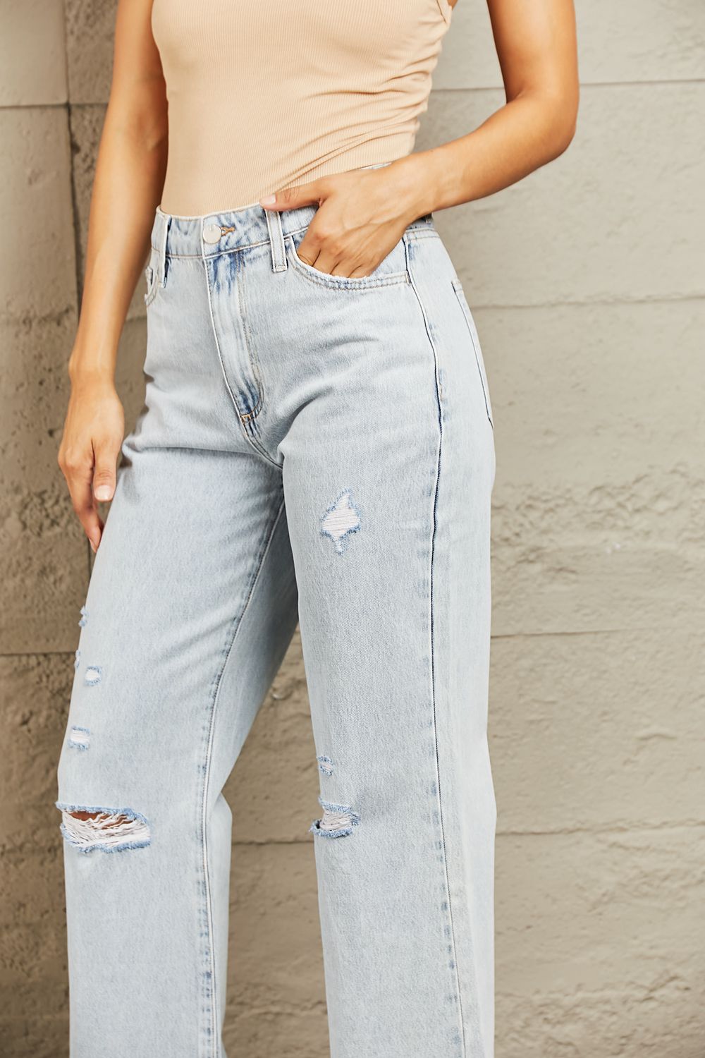 BAYEAS High Waist Flare Jeans - Shopiebay