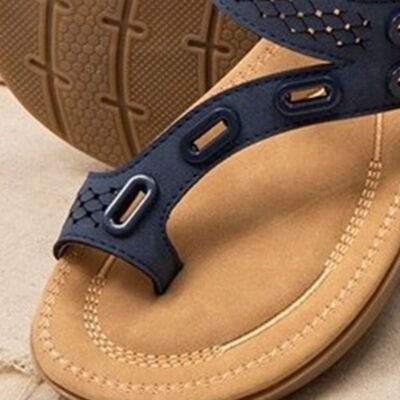 PU Leather Open Toe Sandals