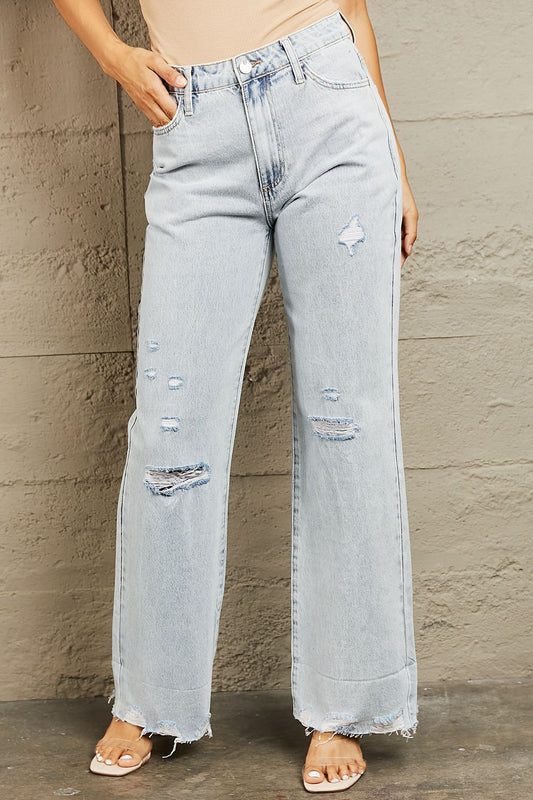 BAYEAS High Waist Flare Jeans - Shopiebay