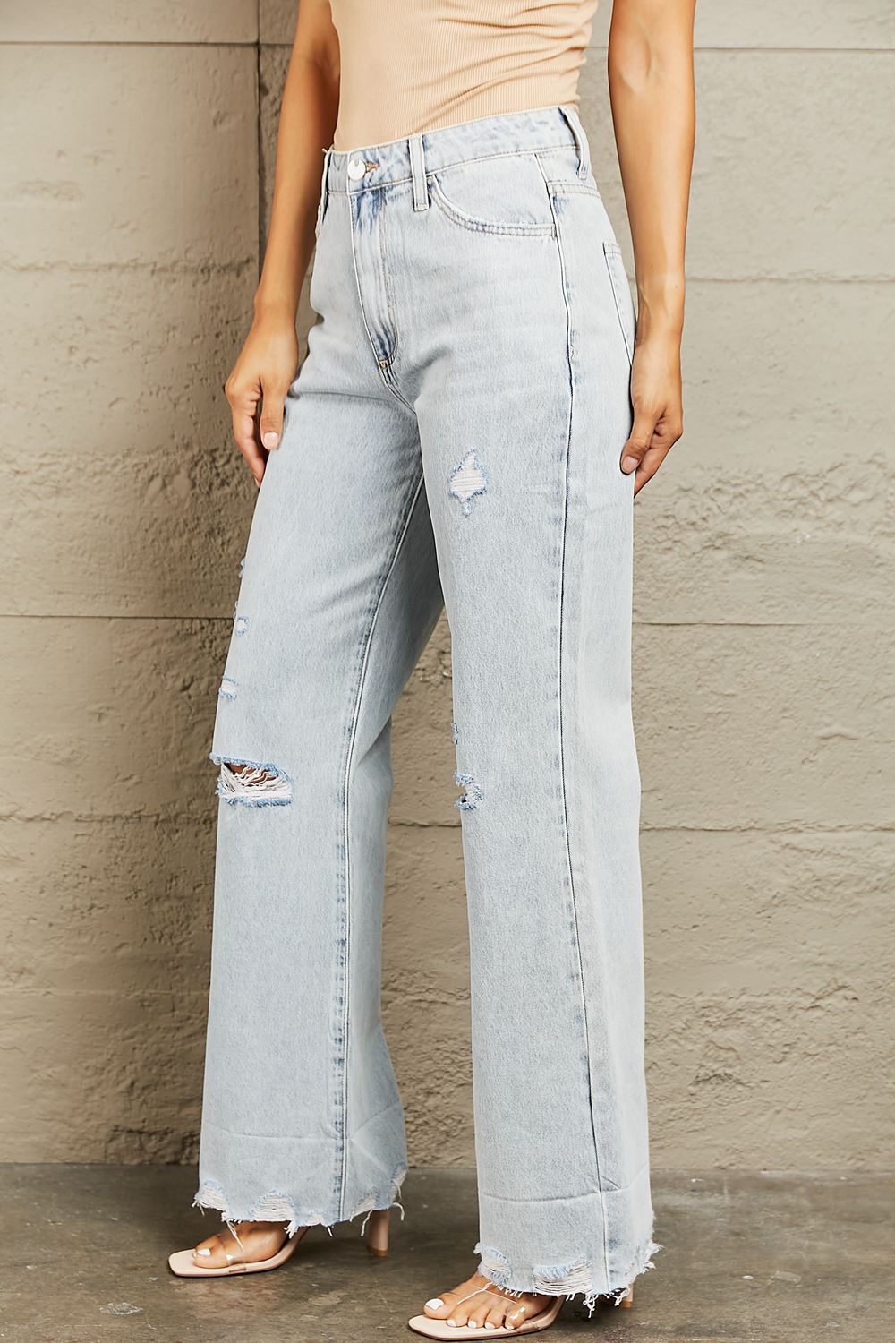 BAYEAS High Waist Flare Jeans - Shopiebay