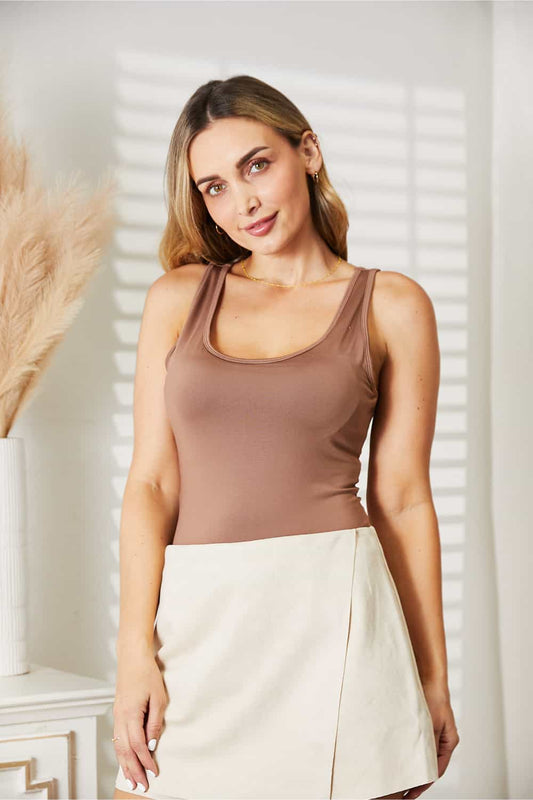 HEYSON Everyday Full Size Basic Tank Bodysuit - Shopiebay